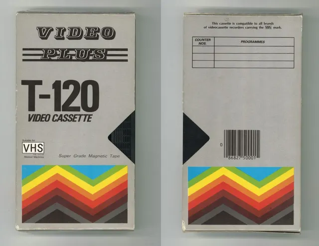 blank vhs cover graphic design appreciation post