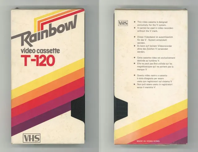 blank vhs cover graphic design appreciation post